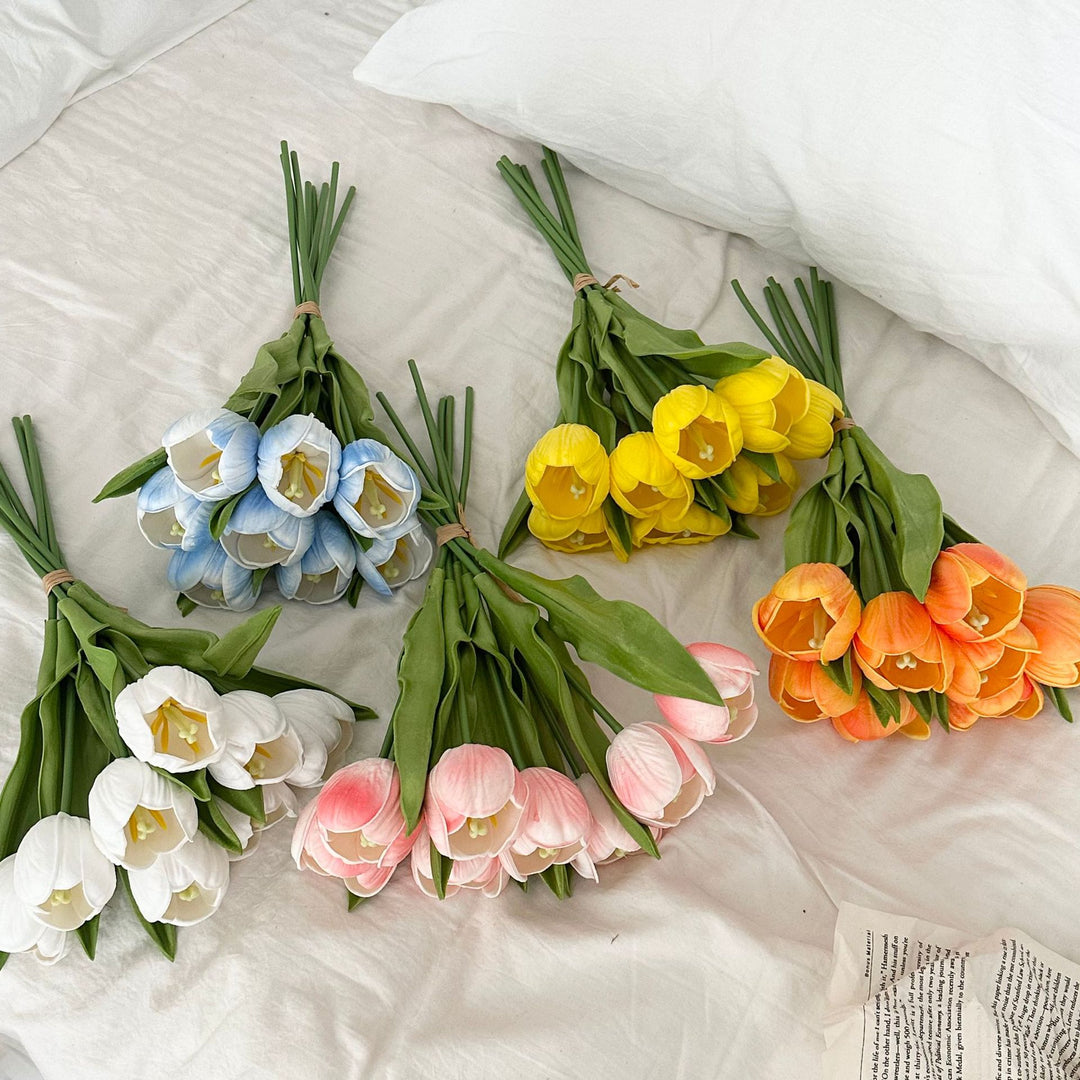 Realistic Faux Tulip Flower Stem