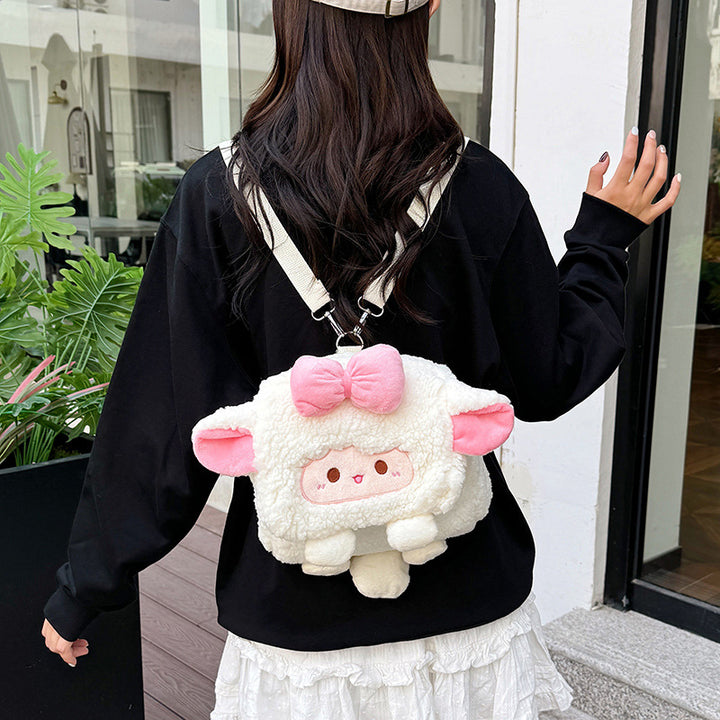 Plush backpack with animal character design Kalsten