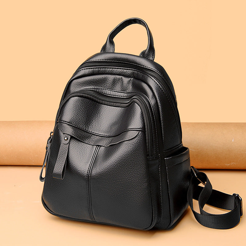 Multi-Compartment Textured Backpack Kalsten