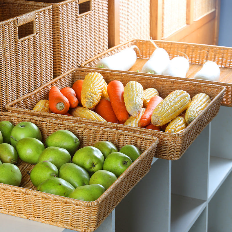Natural Woven Storage Tray Kalsten
