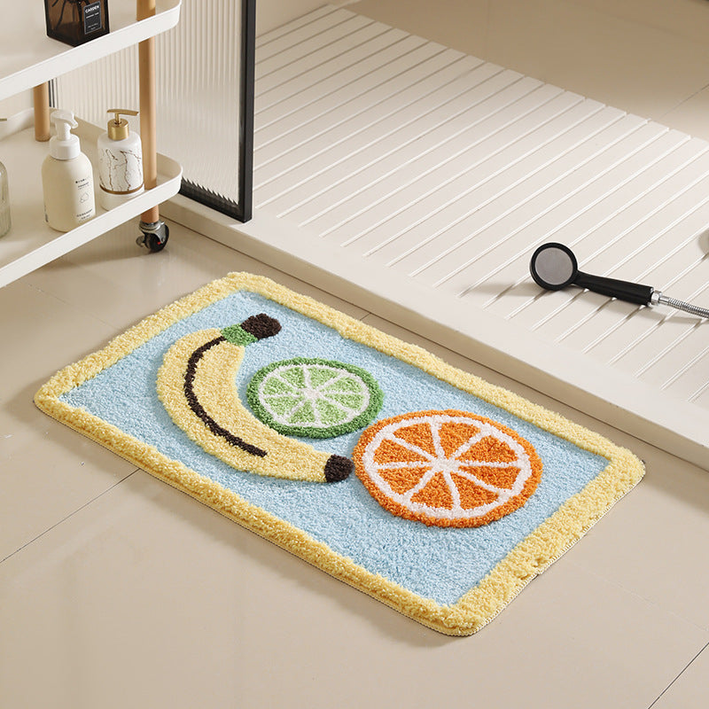 Plush Decorative Bath Mat Kalsten