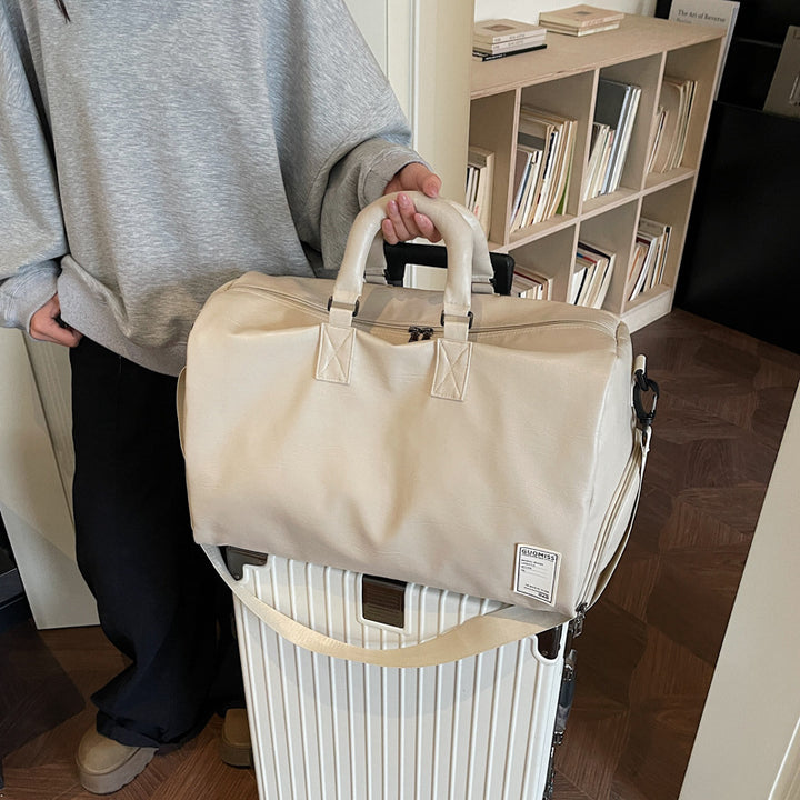 Premium Leather Travel Holdall Kalsten