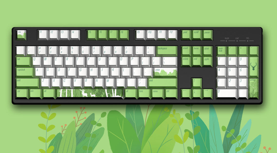 Ocean-Themed Mechanical Keyboard Kalsten