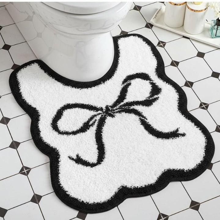 Cat-Themed Bath Mat