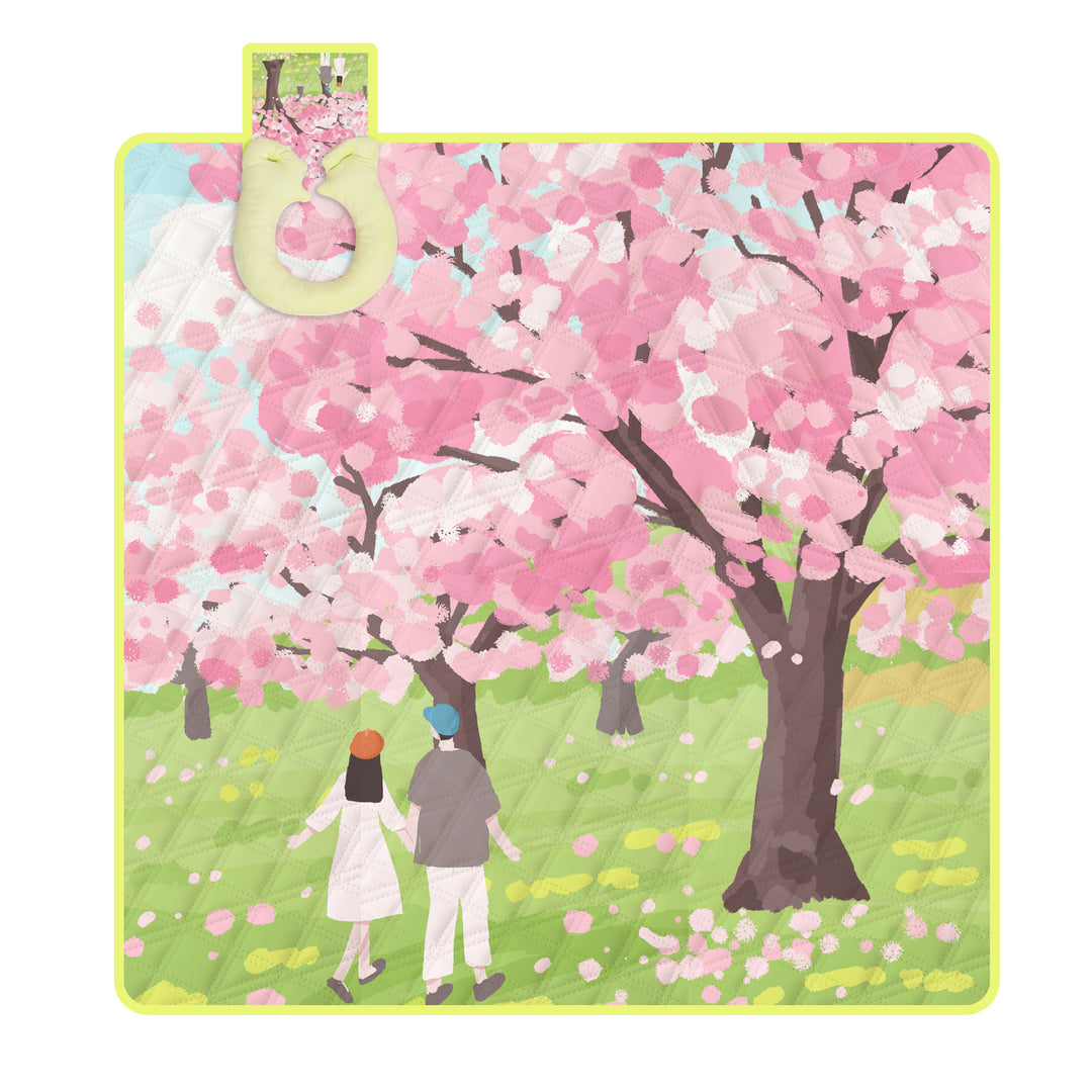 Illustrated Outdoor Picnic Mat Kalsten