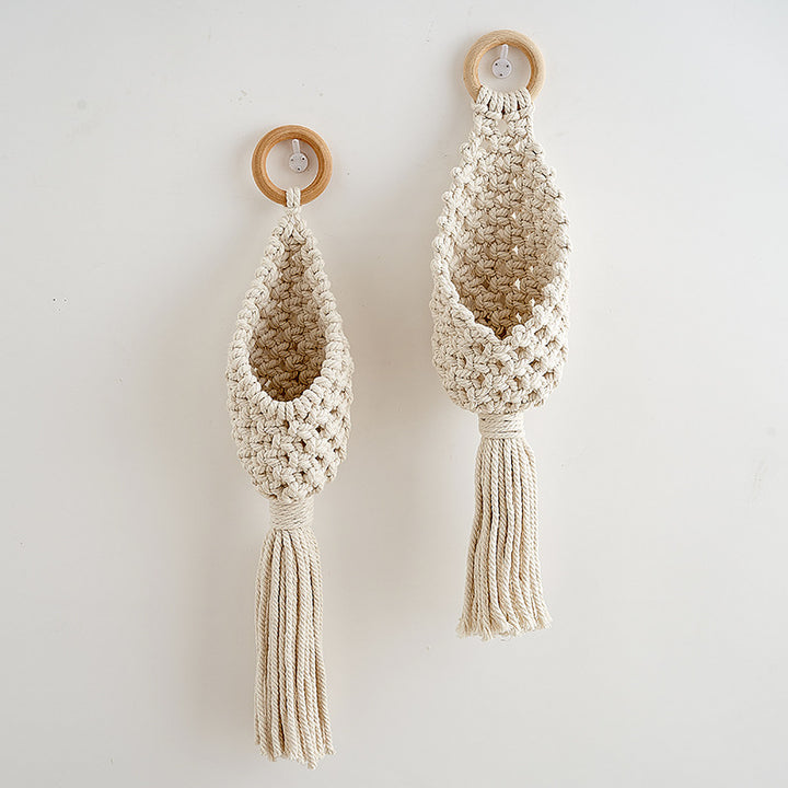Macramé Plant Holder with Decorative Hanging Design Kalsten