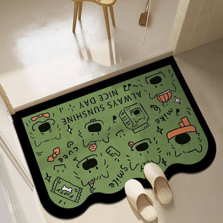 Travel-Themed Decorative Area Mat