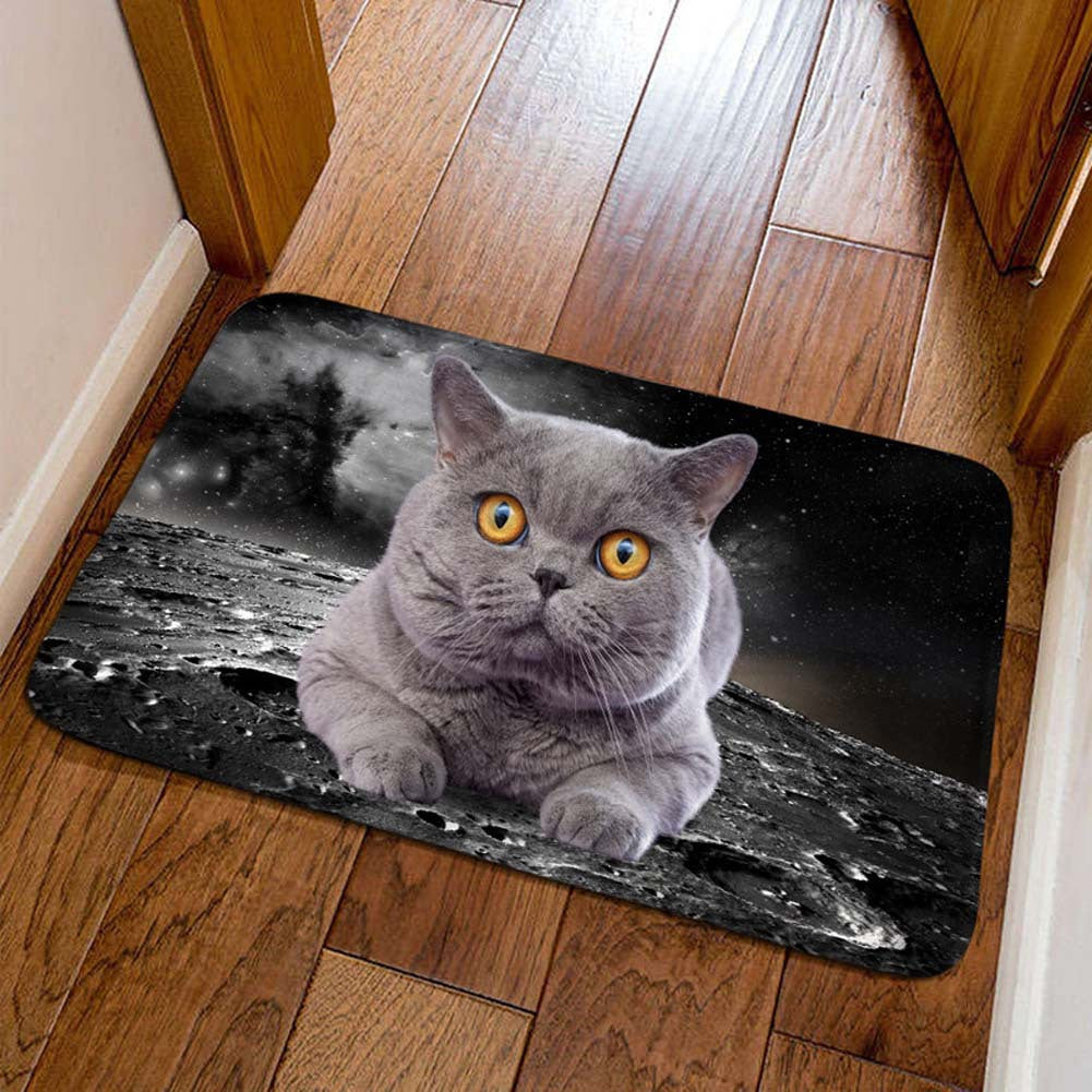 Decorative Cat Welcome Mat Kalsten