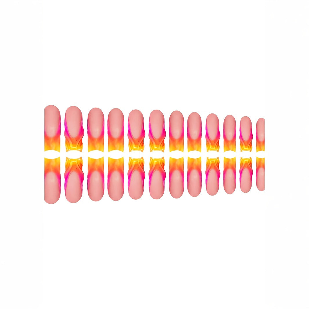 Glamorous Acrylic Nail Set Kalsten