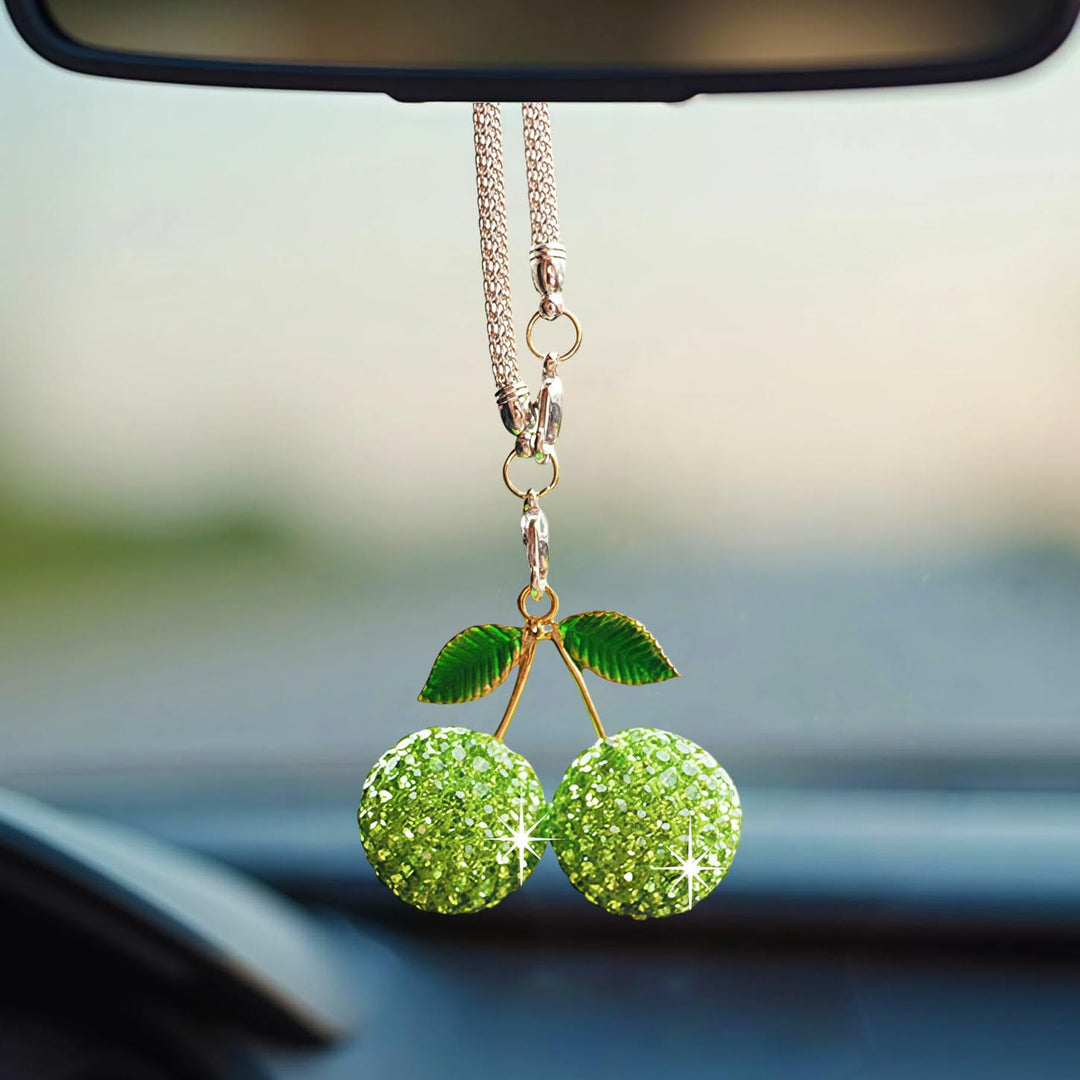 Sparkling Cherry Pendant Necklace Kalsten