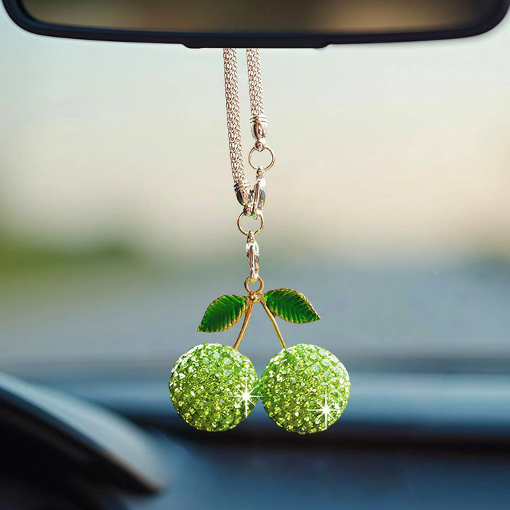 Sparkling Cherry Pendant Necklace Kalsten