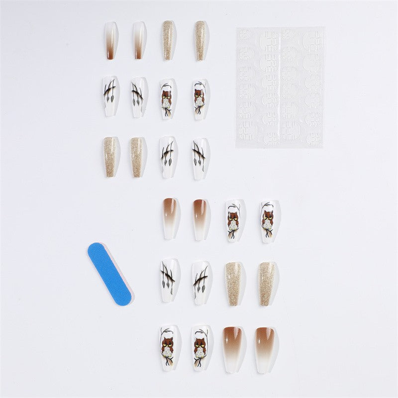 Creative animal design artificial nails Kalsten