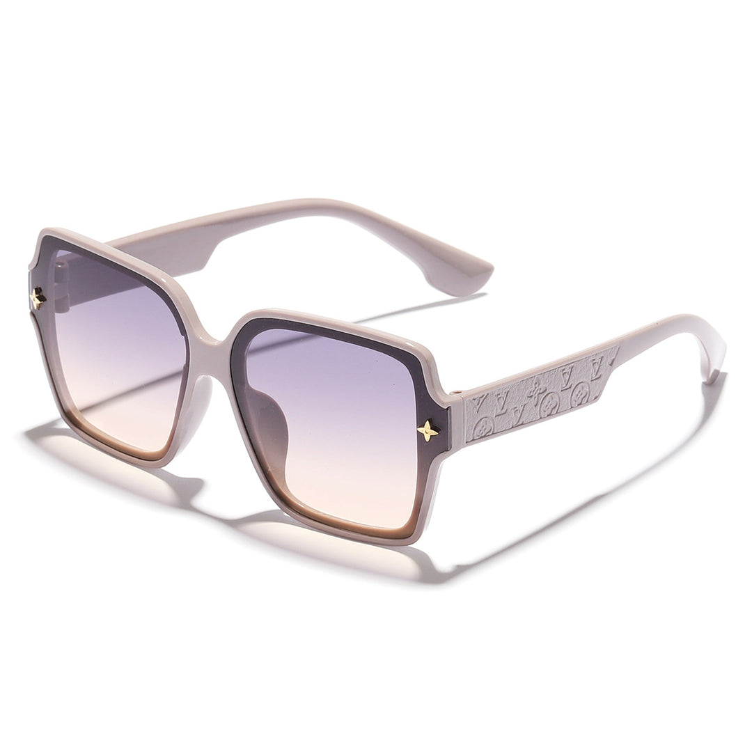 Ladies stylish oversized sunglasses with fashionable frame Kalsten