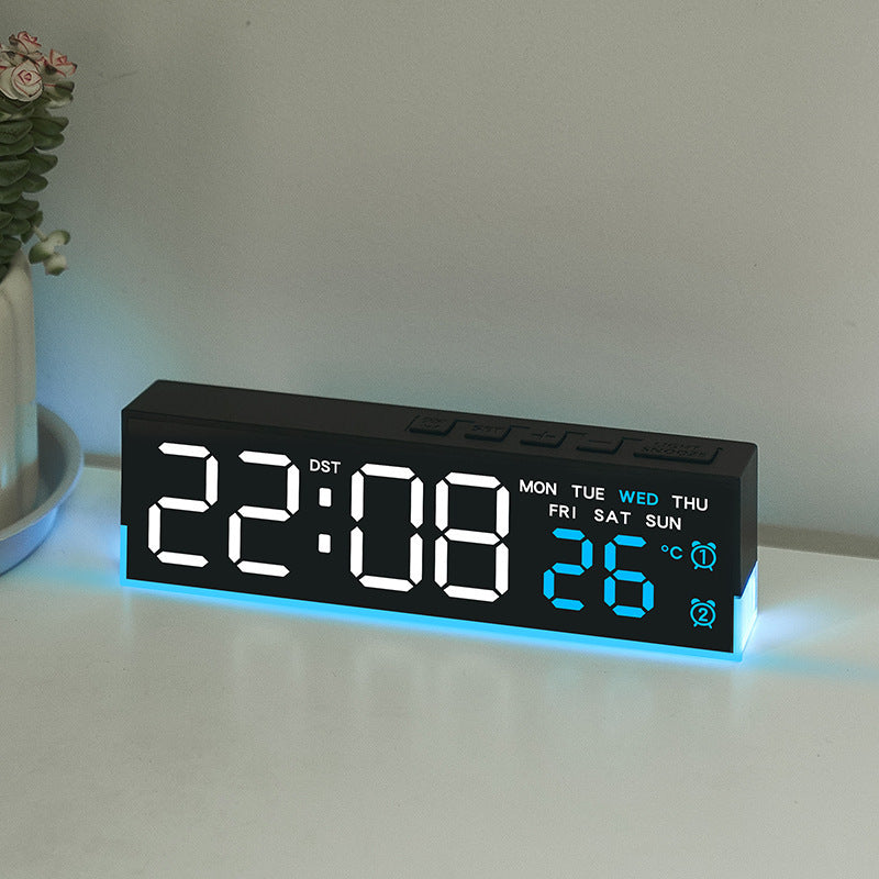 Alarm clock with digital display and temperature display Kalsten
