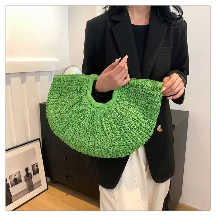 Fashionable and Handmade Ribbed Bag Kalsten