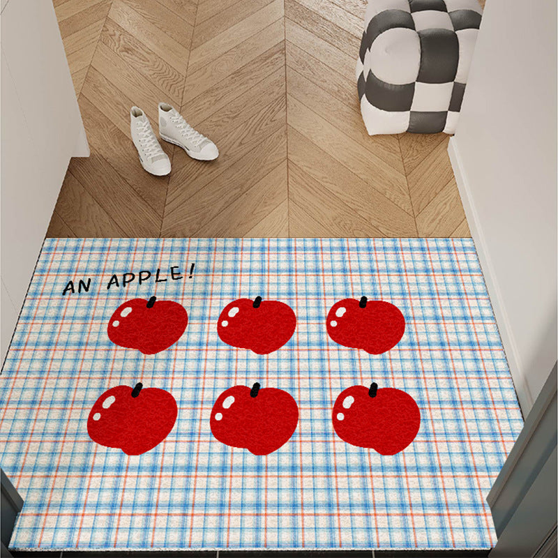 Cozy Fruit-Themed Doormat
