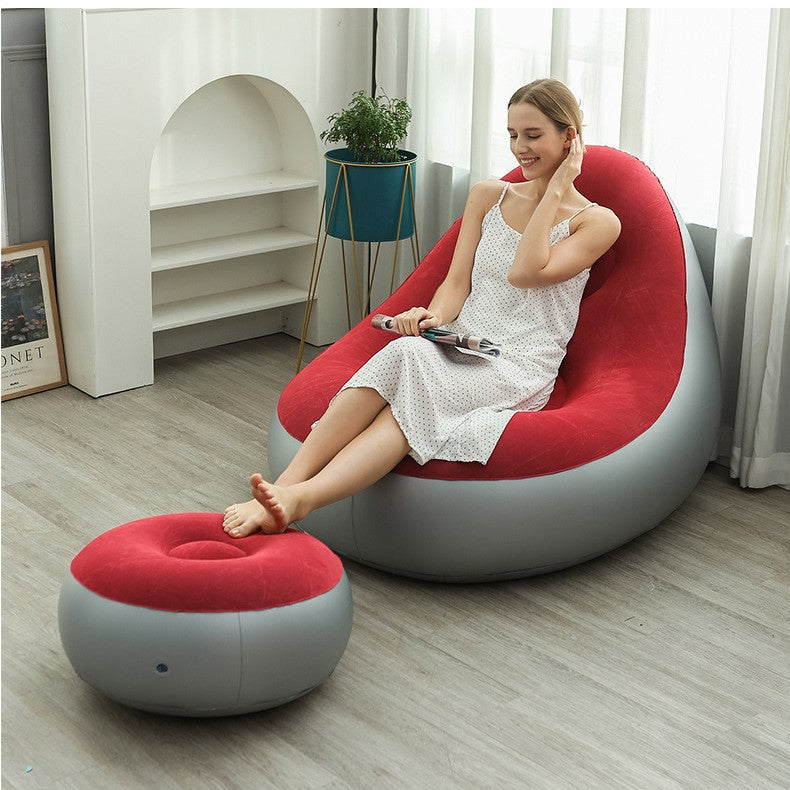 Women Inflatable Comfort Sofa with Ergonomic Backrest Kalsten