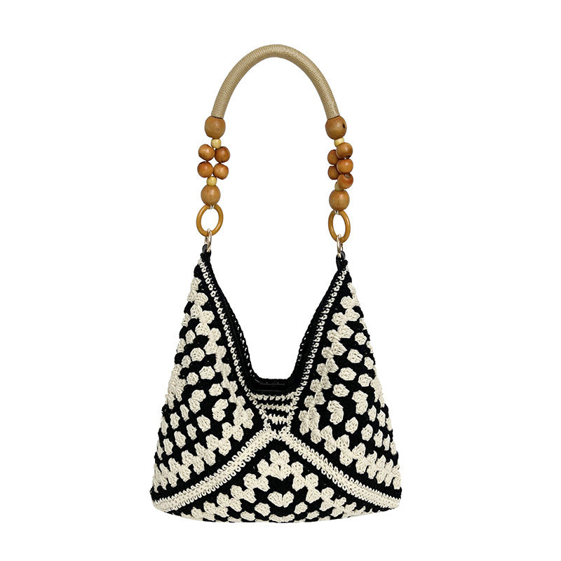 Crochet Decorative Tote Bag Kalsten