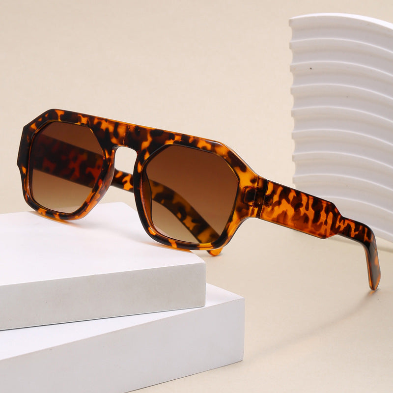 Ladies fashionable geometric sunglasses Kalsten