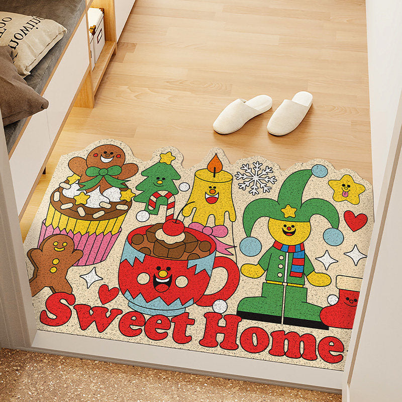 Fun-Themed Welcome Mat