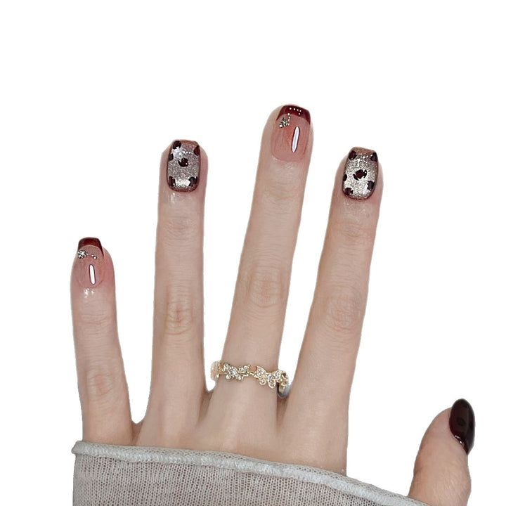 Artistic Floral Nail Art