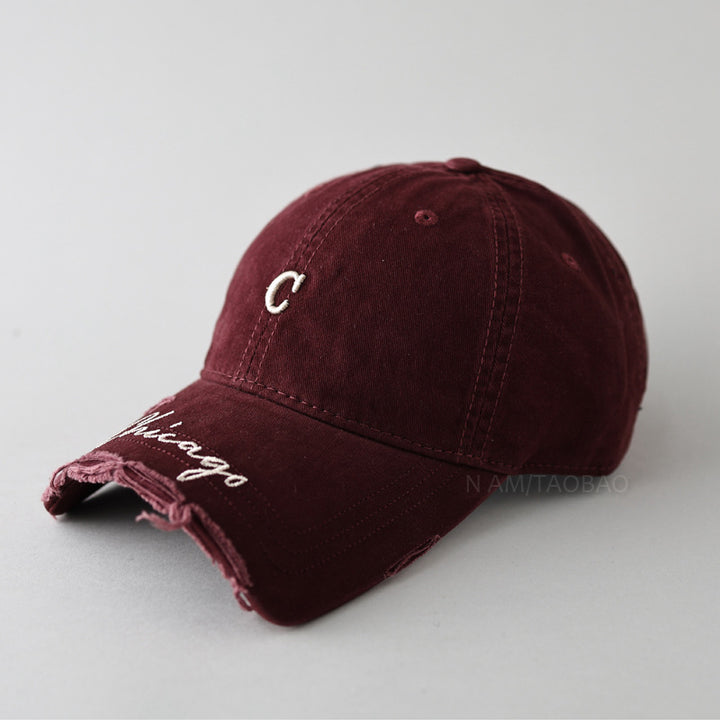 Men's Casual Distressed Baseball Cap Kalsten