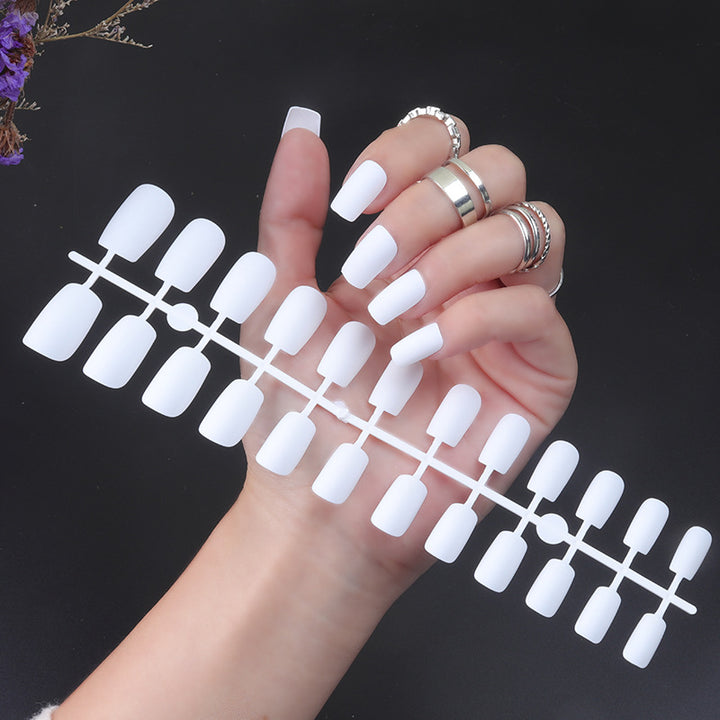 Matte Finish Press-On Nail Set Kalsten