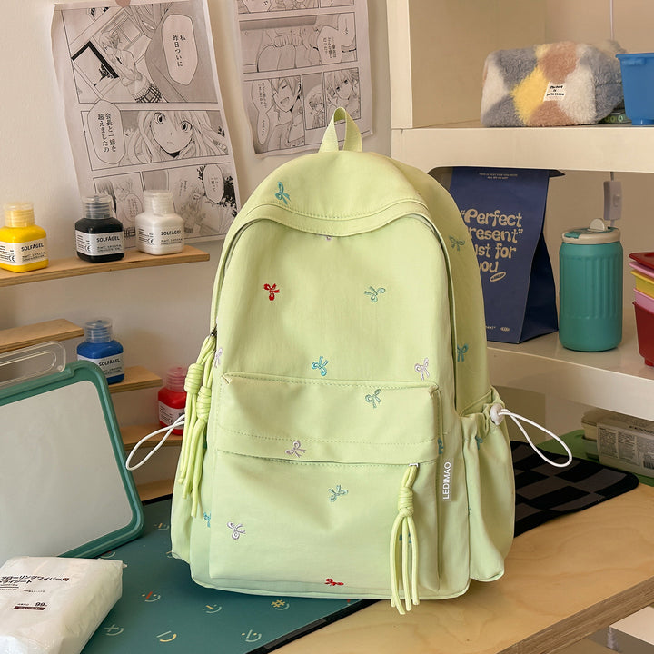 Cute Embroidered Patterned Backpack Kalsten