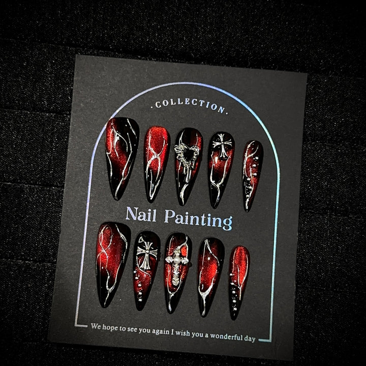 Gothic Artistry Press-On Nail Set