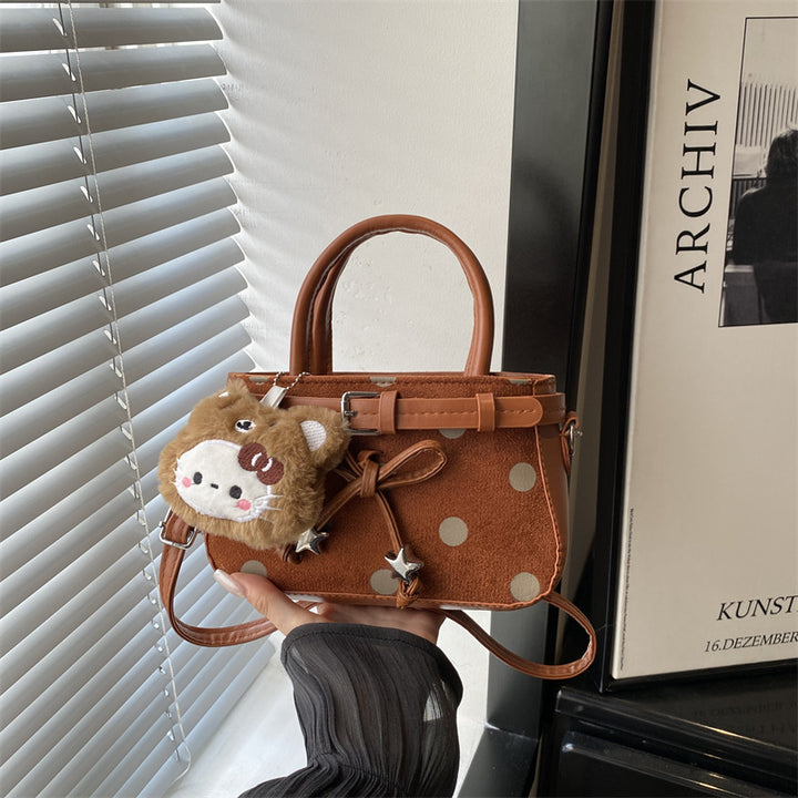 Playful Polka Dot Mini Handbag
