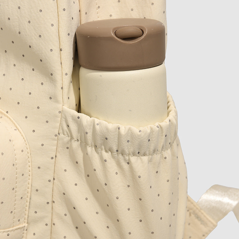 Stylish Polka Dot Backpack Kalsten