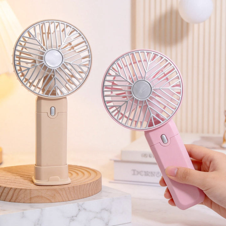 Women Portable USB Hand Fan with Flexible Tilt Kalsten