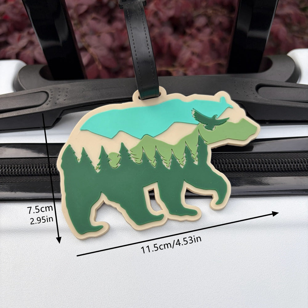 Artistic Bear-Shaped Luggage Tag Kalsten