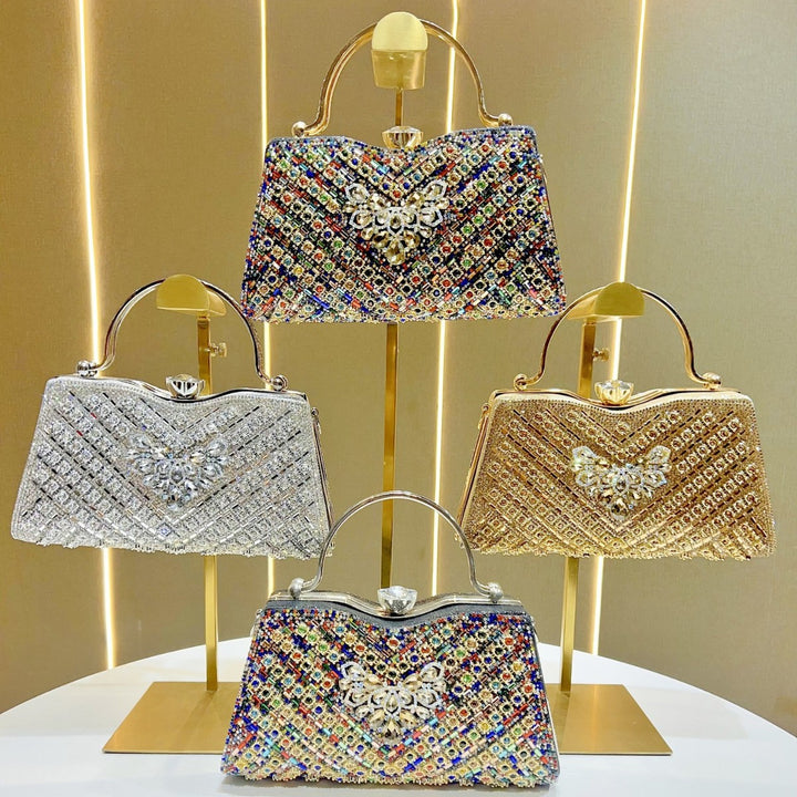 Decorative Rhinestone Evening Bag
