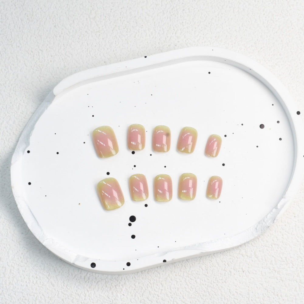 Glittery 3D Press-On Nail Set Kalsten