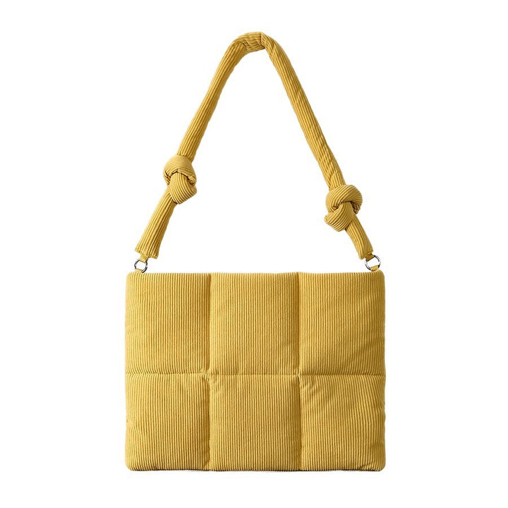Quilted Soft Tote Bag