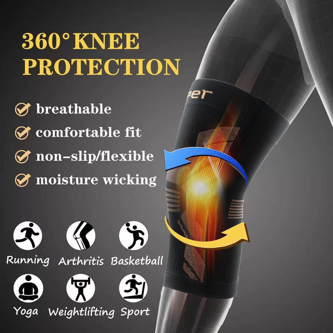 Copper Infused Compression Knee Sleeve Kalsten