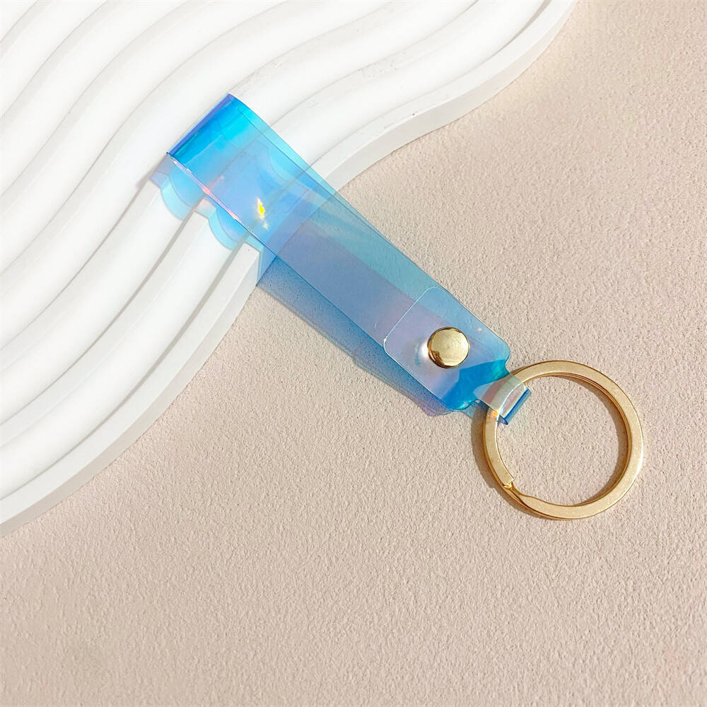 Colorful Iridescent Acrylic Keychain kalsten
