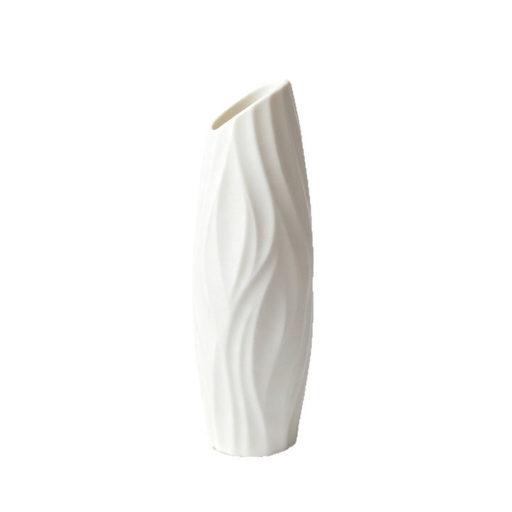 Elegant Textured Decorative Flower Vase Kalsten