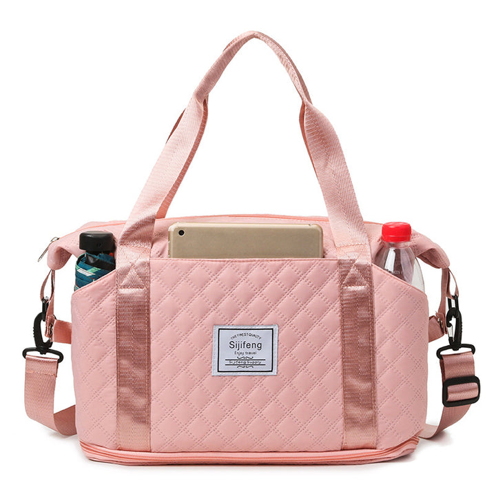 Quilted Travel Weekender Duffle