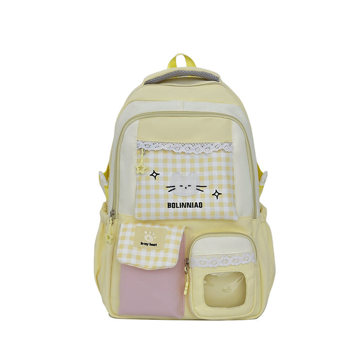 Cute Cartoon Cat-Themed Backpack Kalsten