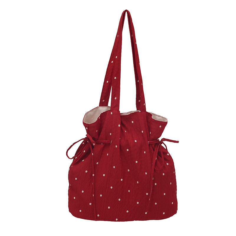 Elegant Drawstring Utility Tote