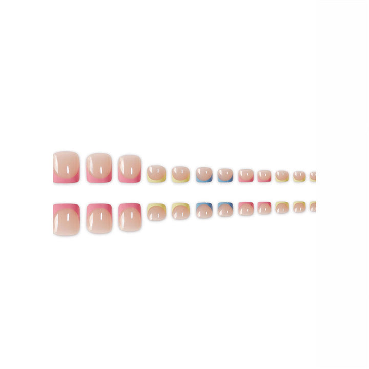 Elegant French Tip Nail Extensions Kalsten