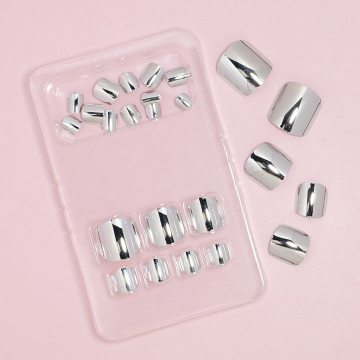 Premium Metallic Press-On Nail Set Kalsten