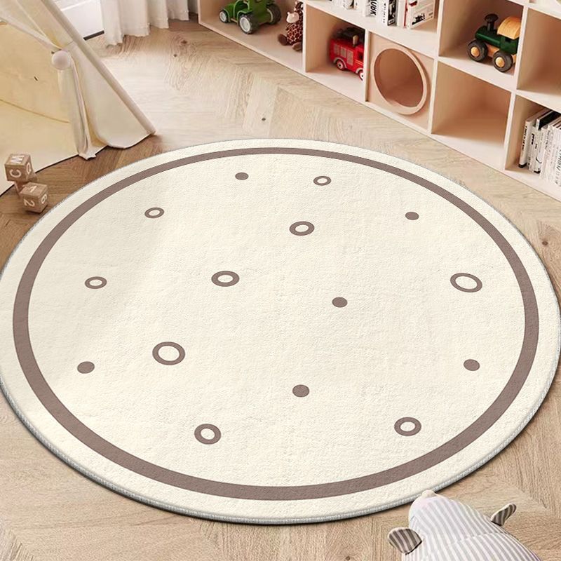 Round Plush Play Mat Kalsten