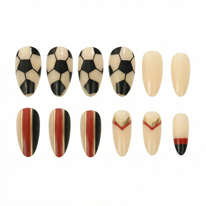 Creative Football Nail Art Kalsten