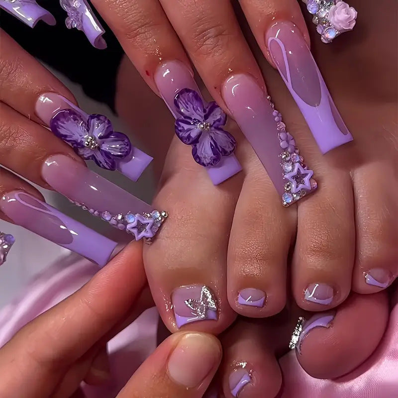 Premium Floral Nail Art Set Kalsten