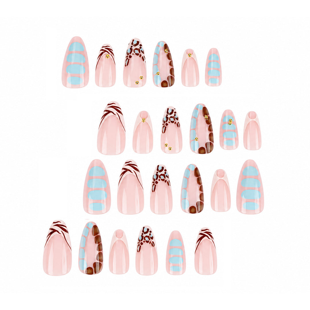 Glamorous Stiletto Press-On Nail Art Set