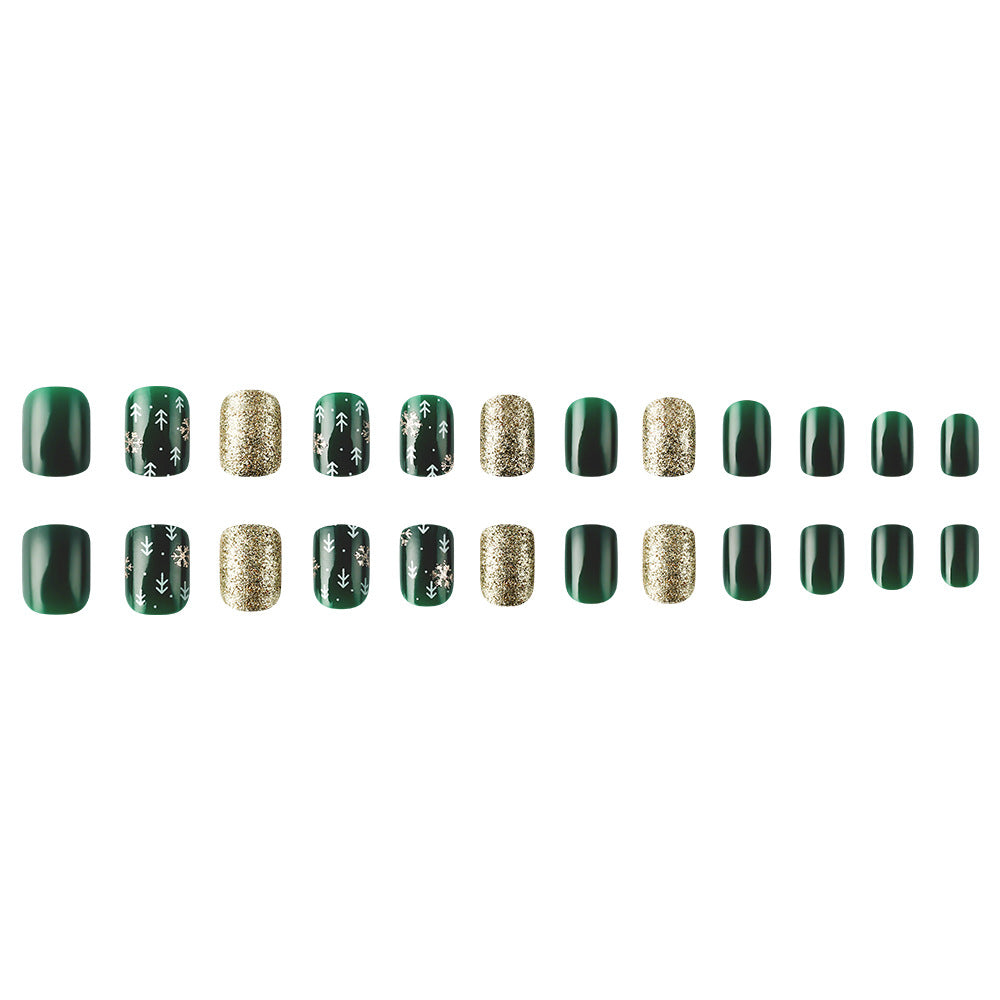 Decorative Holiday Themed Press-On Nails Kalsten