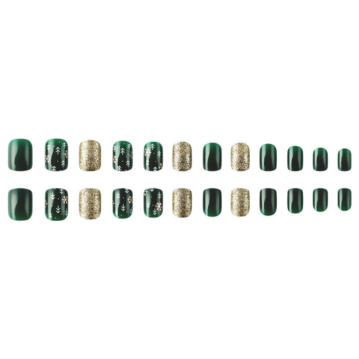 Decorative Holiday Themed Press-On Nails Kalsten